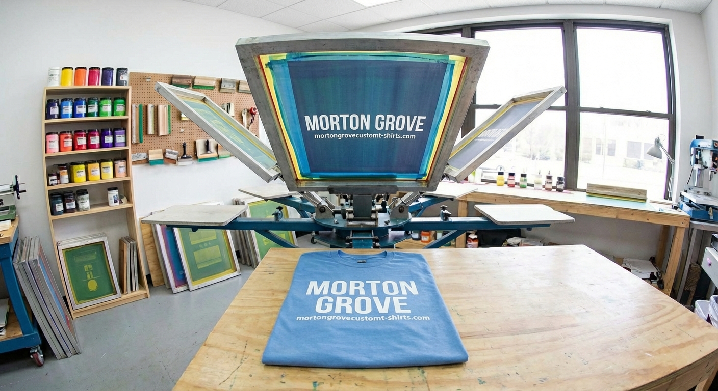 Custom screen printing for Morton Grove IL 60053